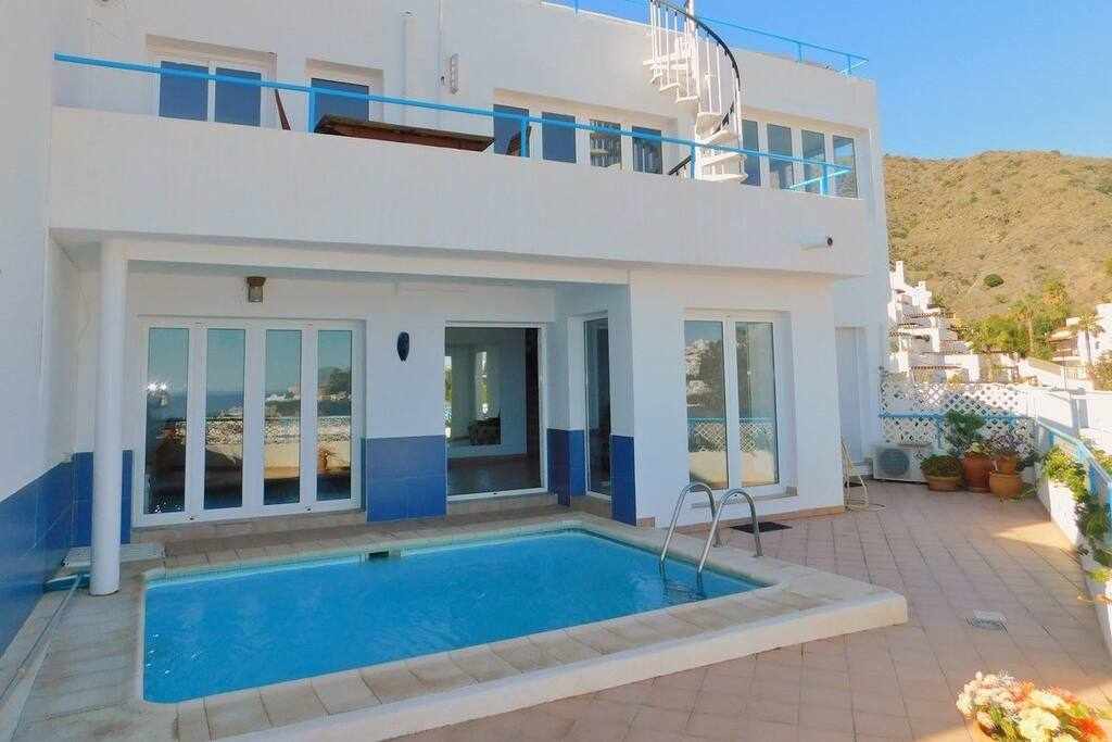 Casa Blanca, modern 3 bedrooms, small private pool: Villa for Rent in Mojácar, Almería