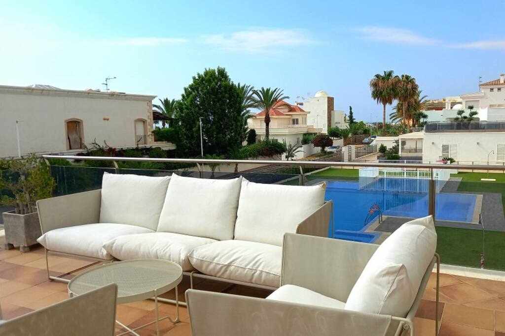 Residencial Mediterráneo apartamento de lujo : Apartamento en alquiler en Mojácar, Almería