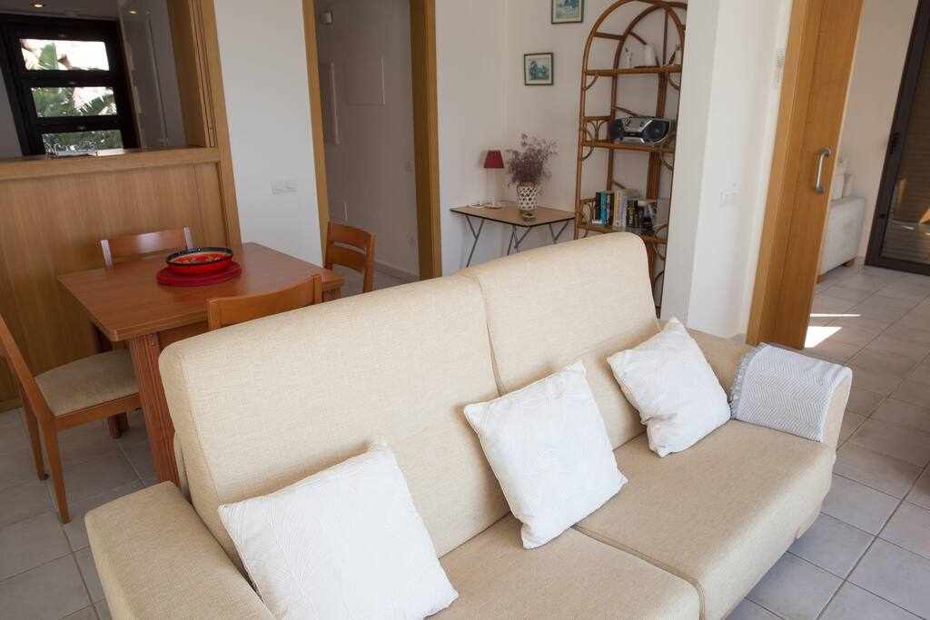 Macenas  VII, Lovely 2/3 Bedroom: Apartment for Rent in Mojácar, Almería