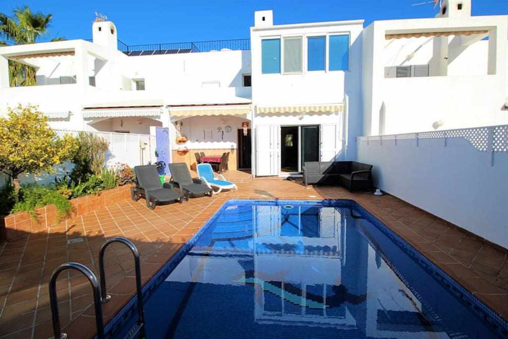 Lovely townhouse with private pool: Apartment for Rent in Mojácar, Almería