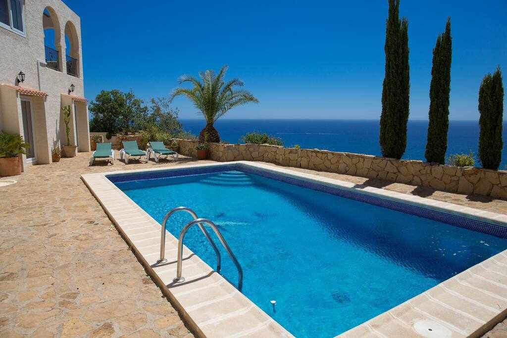 Impresionante villa privada con piscina: Villa en alquiler en Mojácar, Almería