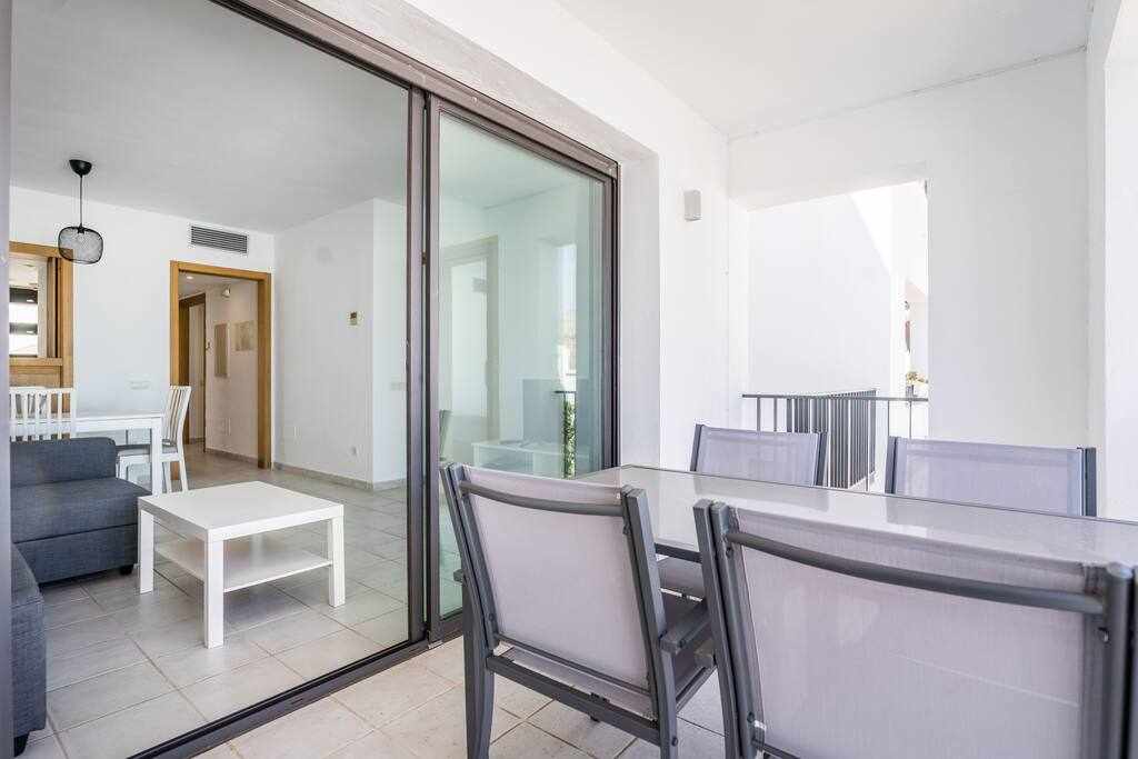 Apartment located in the luxurious Macenas complex: Apartment for Rent in Mojácar, Almería