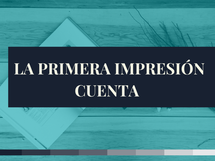 primera impresion manual bienvenida