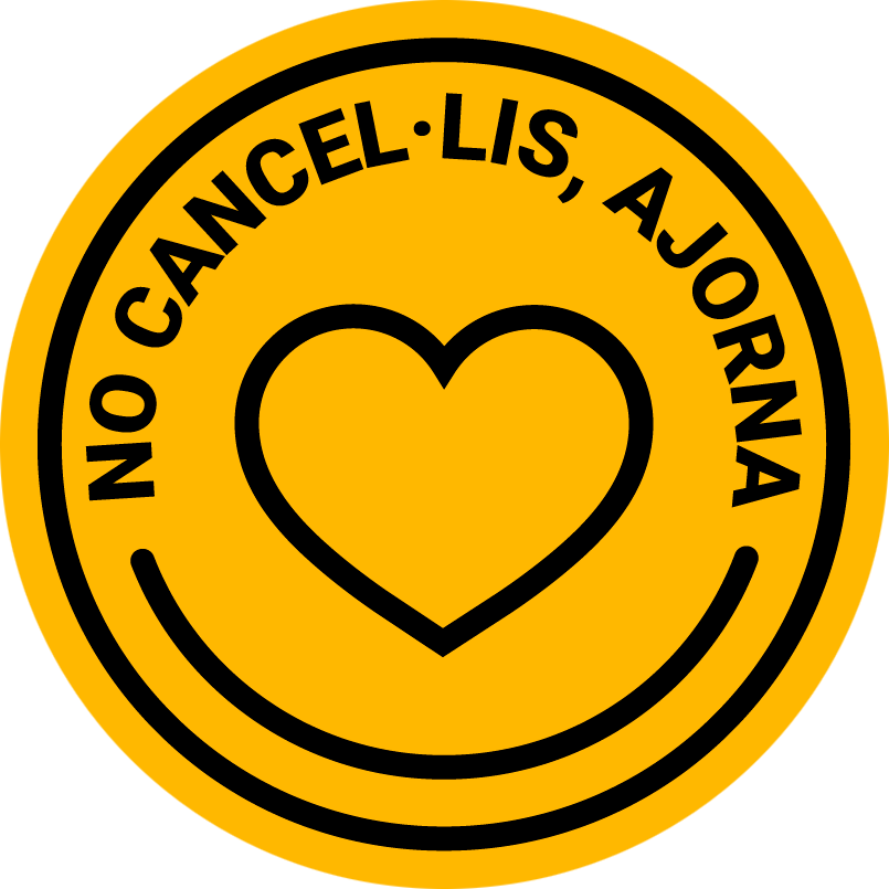 No Cance·lis, Ajorna
