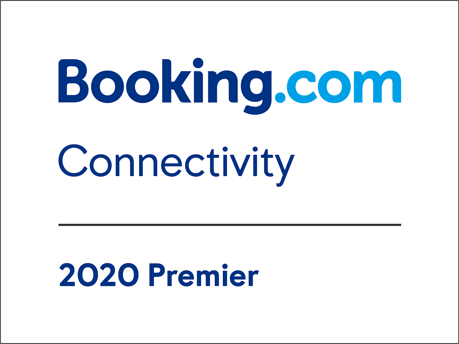 Booking.com Connectivity. 2020 Advanced. Recommended for Hosts of Vacation Rentals