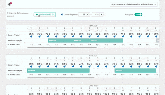 AvaiBook Dynamic Pricing. Revenue Management