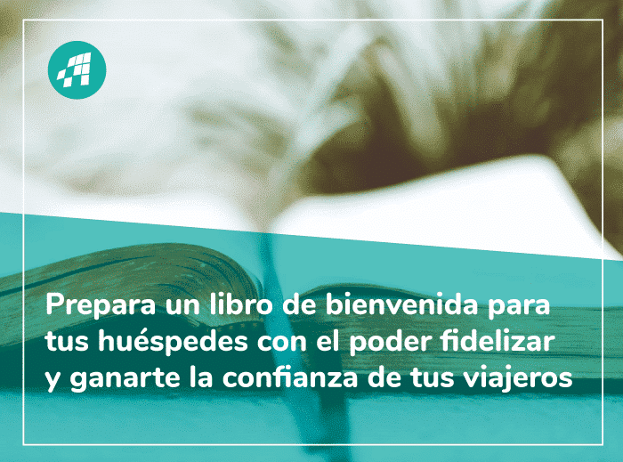 Libro de bienvenida para huéspedes