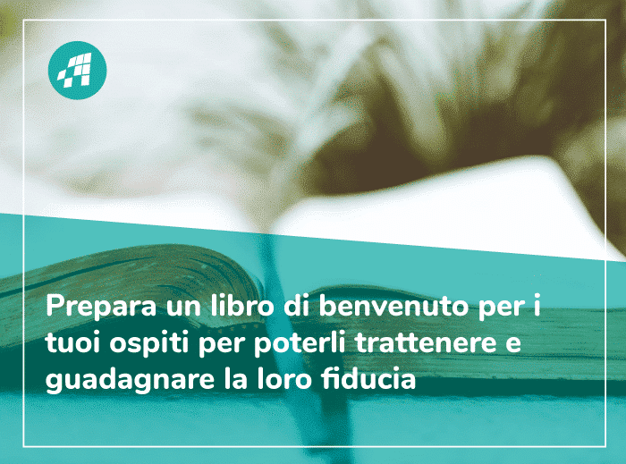 Libro di benvenuto per gli ospiti