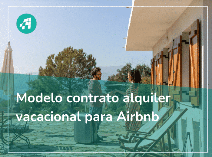 Modelo contrato alquiler vacacional para Airbnb