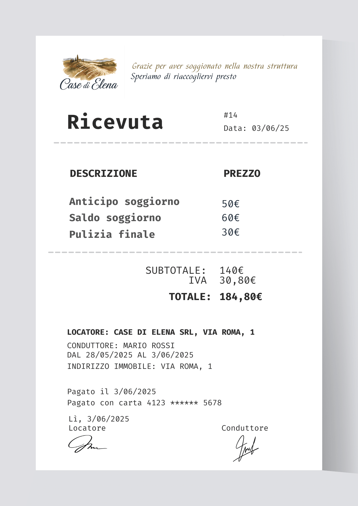 Blanco Azul Membrete Factura