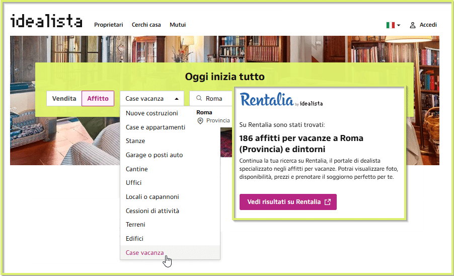 Rentalia idealista